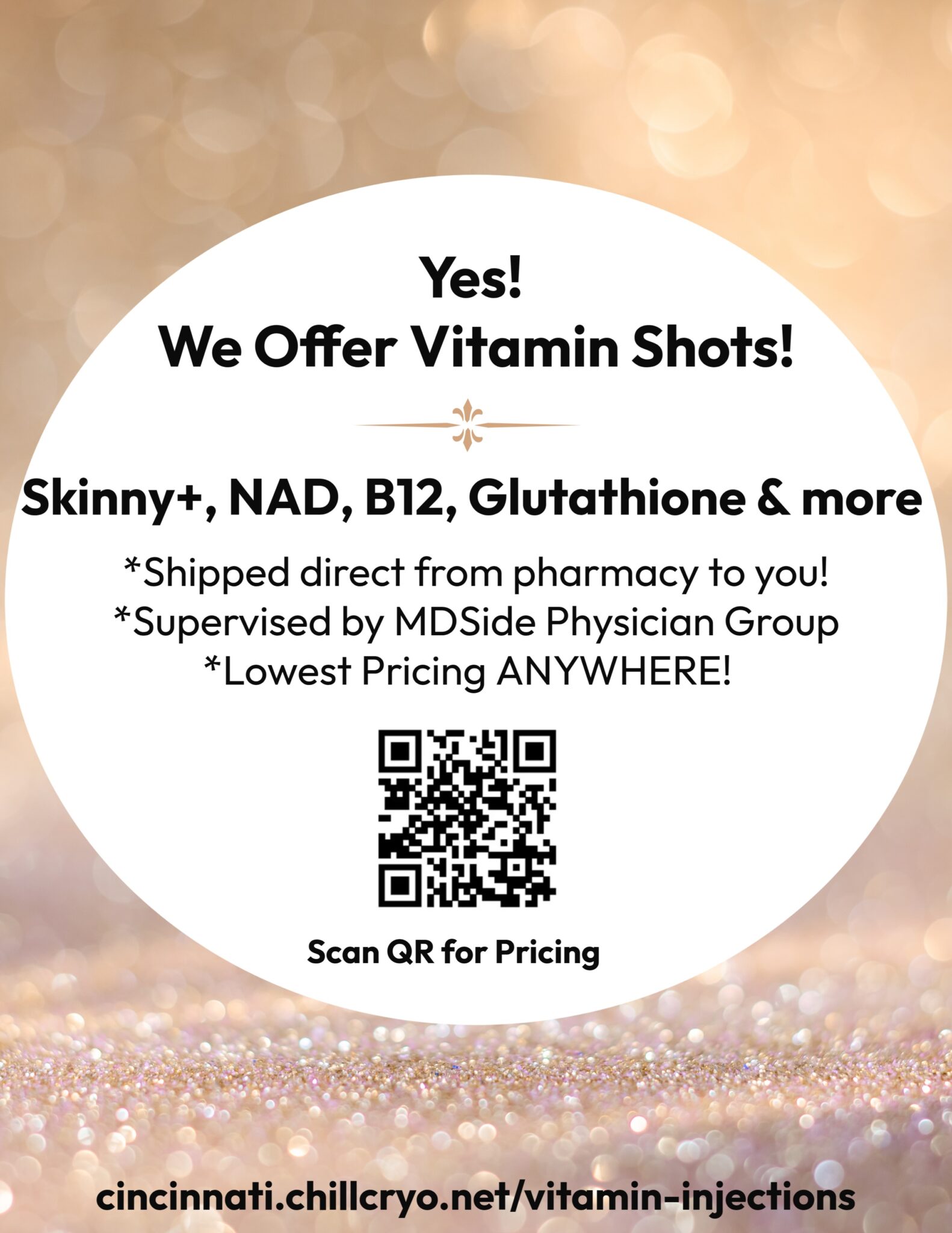 champagne cinci yes we have vitamin shots